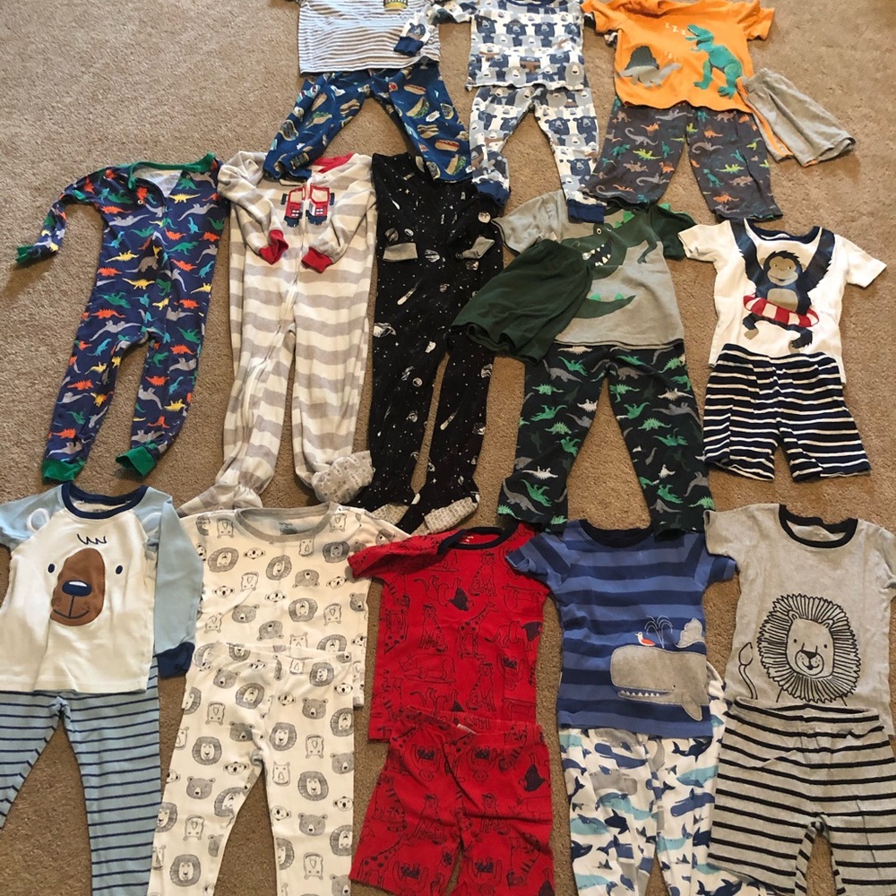 4T boys pajama bundle